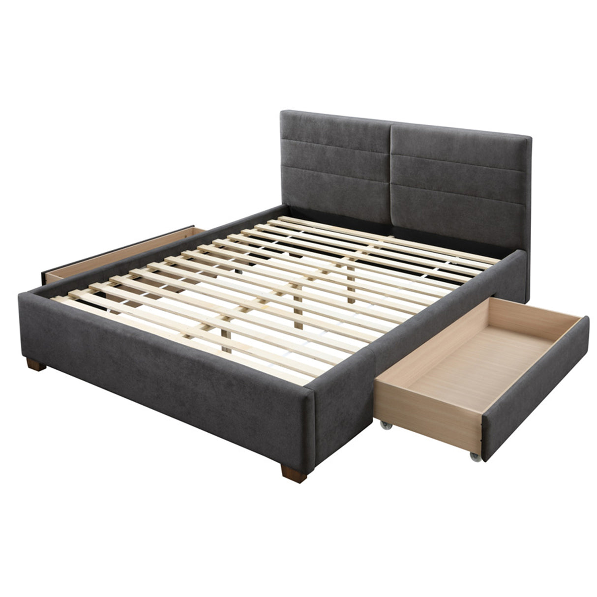 Emilio Platform Bed with Drawers