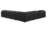 DivanItalia 1126 7-Piece 4-Power Reclining Italian Leather Sectional