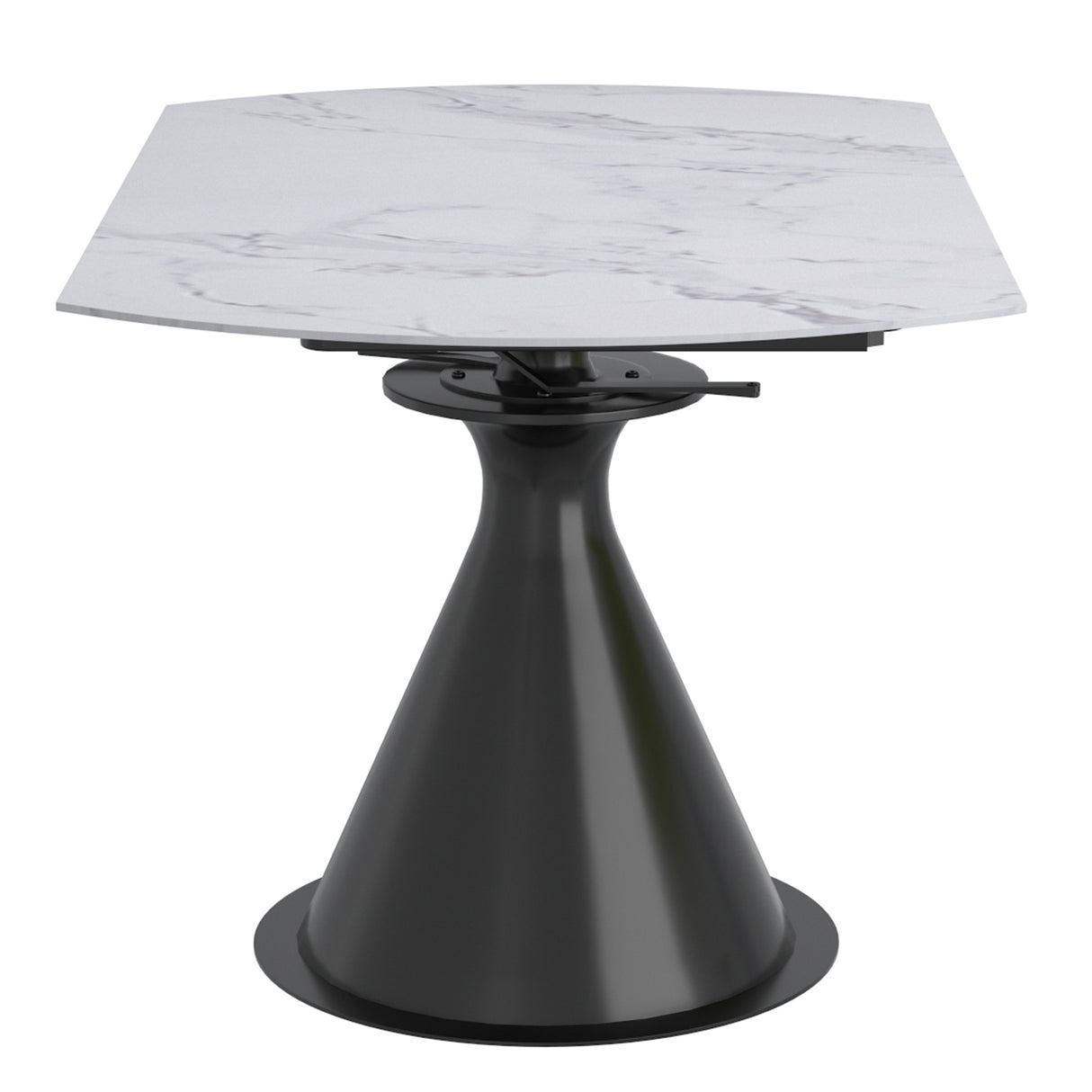 Calisto Extension Dining Table White