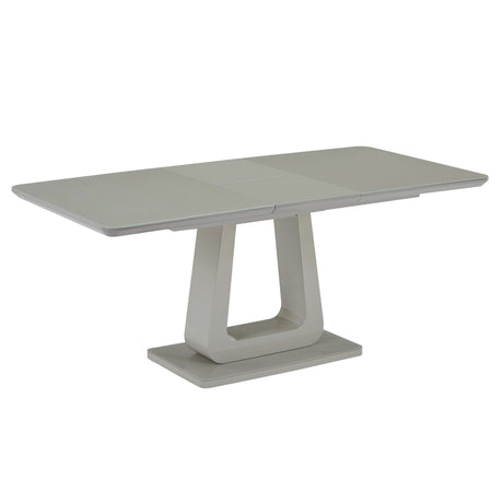 Corvus Extension Dining Table Warm Grey