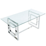 Eros Dining Table Silver