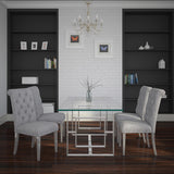 Eros Dining Table Silver