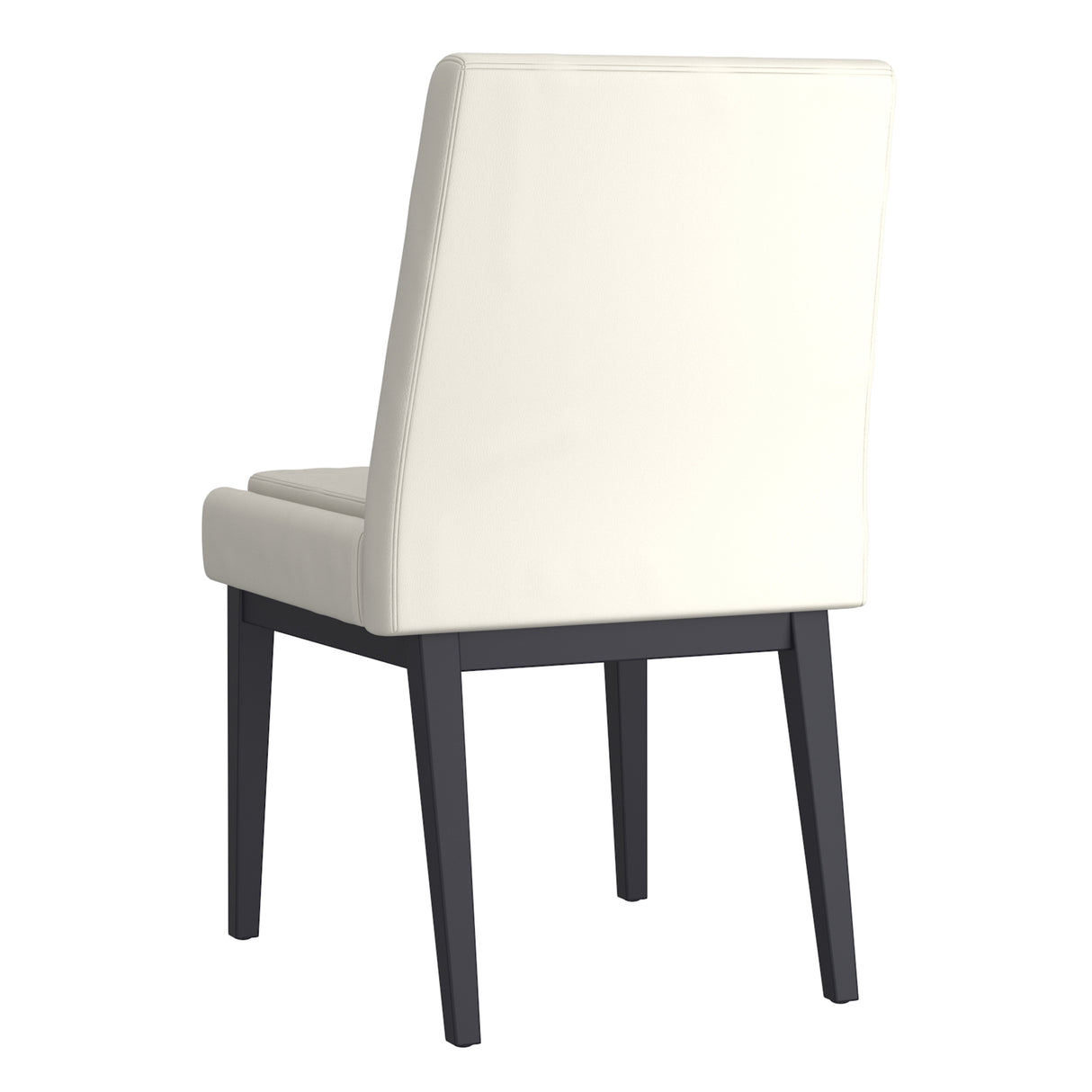 Cortez Side Chair Pu Beige Black (Set of 2)