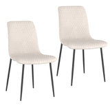 Brixx Side Chair Beige Fabric