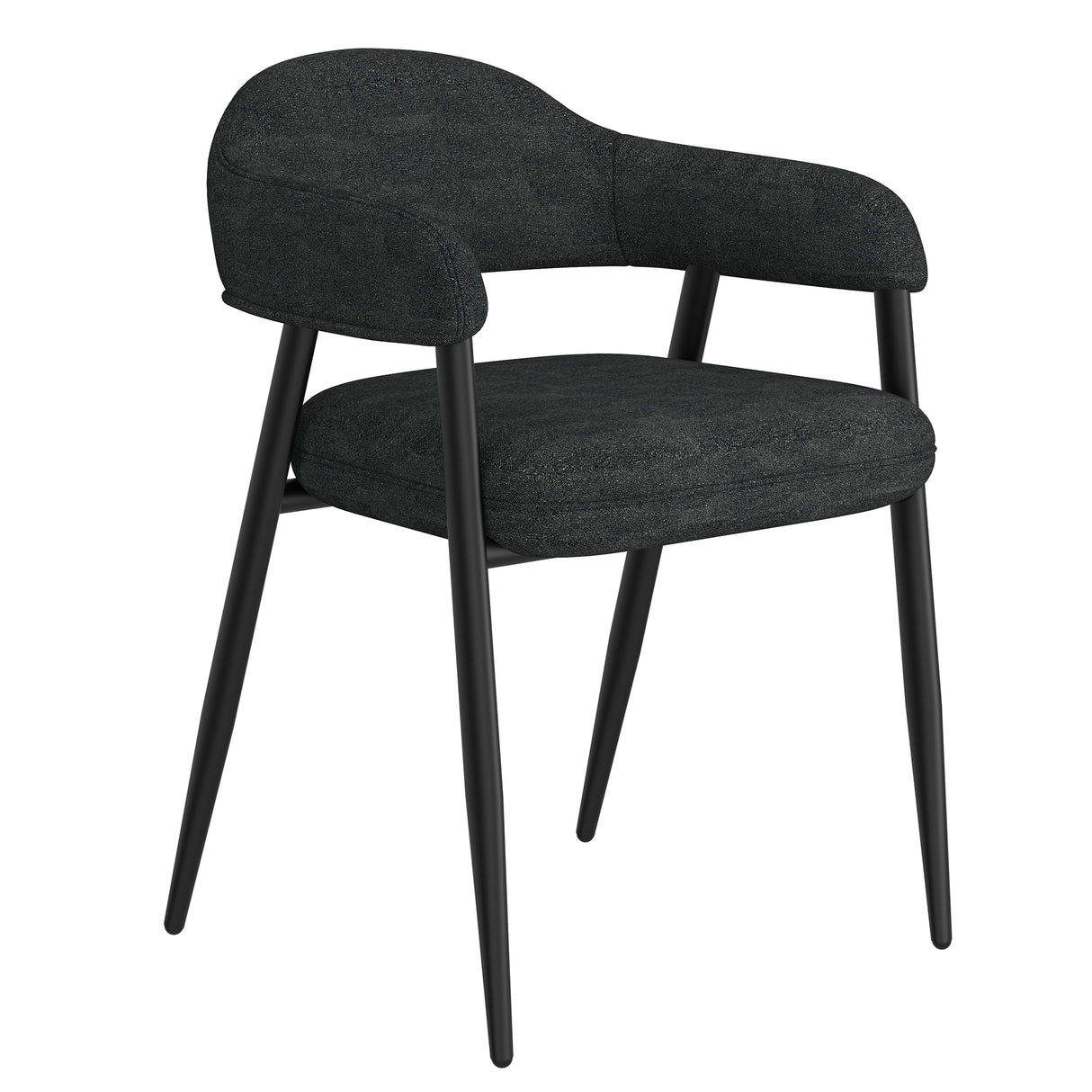 Archer Side Chair Charcoal