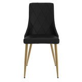 Antoine Side Chair Black (set of 2)