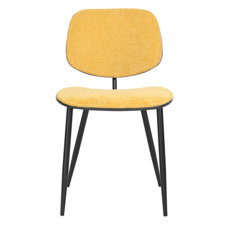 Capri Side Chair Mustard (Set of 2)