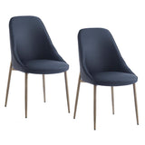 Cleo Side Chair Black (Set of 2)