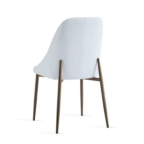 Cleo Side Chair White (Set of 2)
