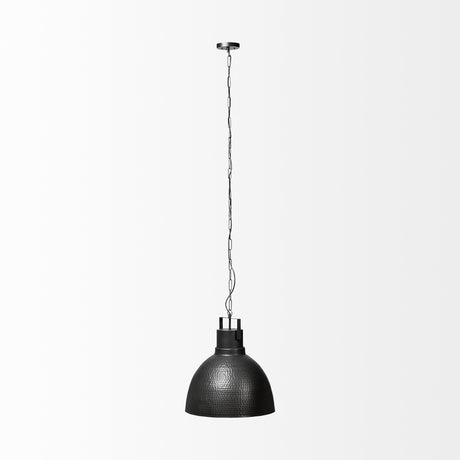 Black Lantern Metal Dimmable Ceiling Light