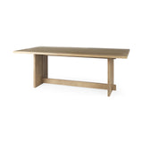 Light Natural Modern Wooden Dining Table