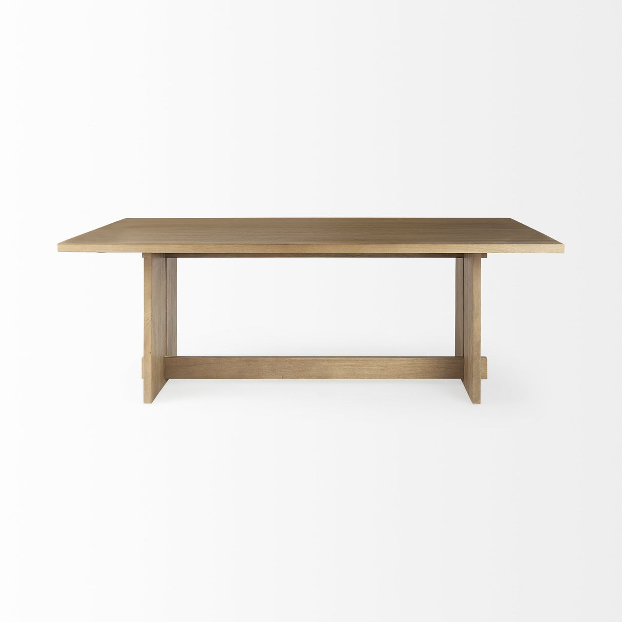 Light Natural Modern Wooden Dining Table