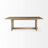 Light Natural Modern Wooden Dining Table