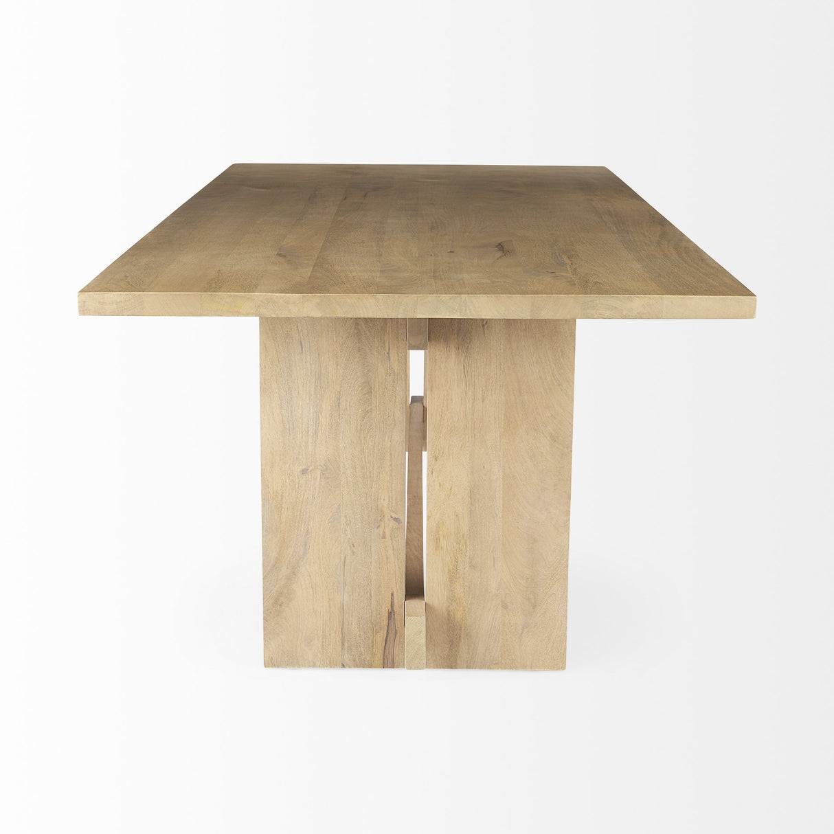 Light Natural Modern Wooden Dining Table