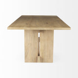 Light Natural Modern Wooden Dining Table