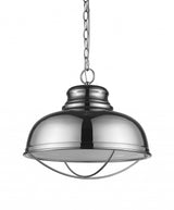 Ansen 1-Light Polished Nickel Pendant