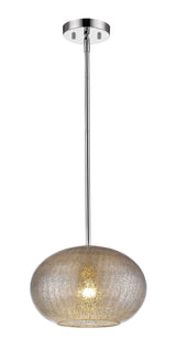 Brielle 1-Light Polished Nickel Pendant