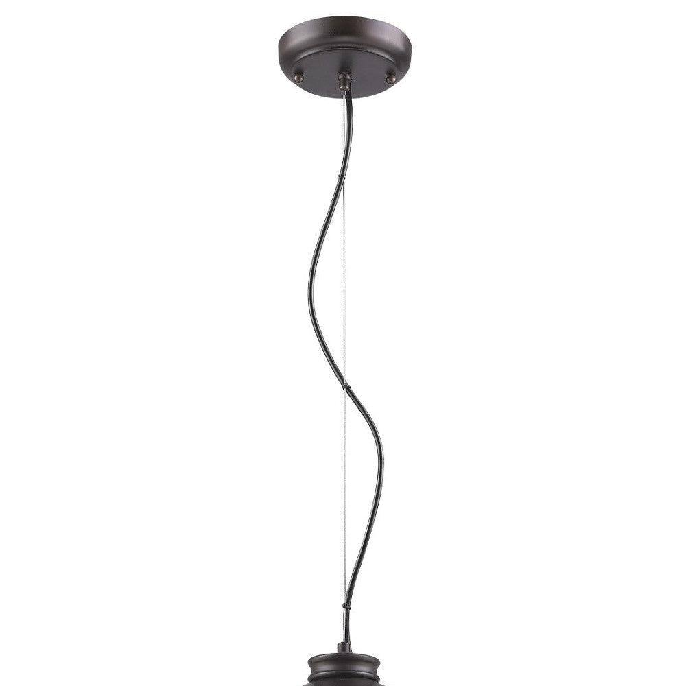 Alcove 4-Light Oil-Rubbed Bronze Pendant