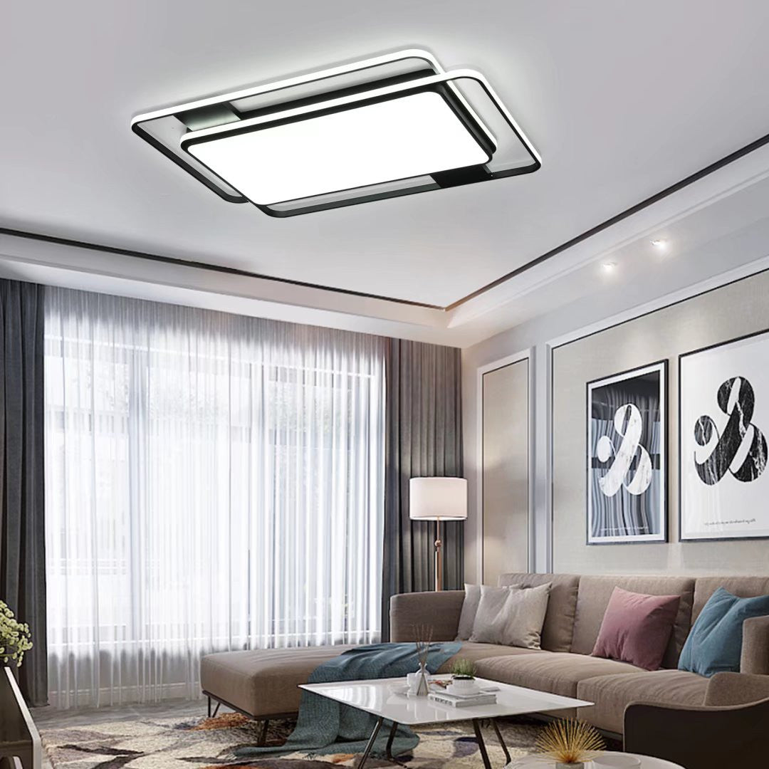 Modern Three Dimensional LED Ceiling Light