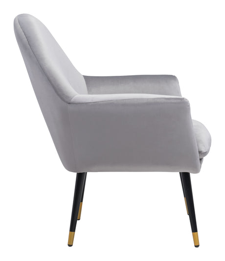 Alexandria Accent Chair Gray