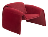 Horten Accent Chair Red