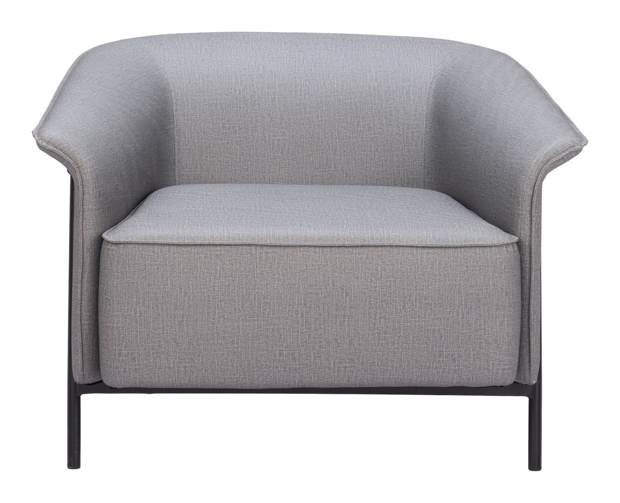 Burry Accent Chair Slate Gray