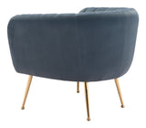 Deco Accent Chair Gray