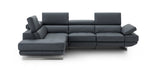 Annalaise Reclining Leather Sectional