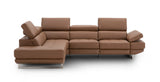 Annalaise Reclining Leather Sectional