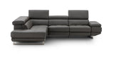 Annalaise Reclining Leather Sectional