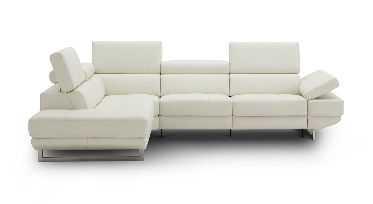 Annalaise Reclining Leather Sectional