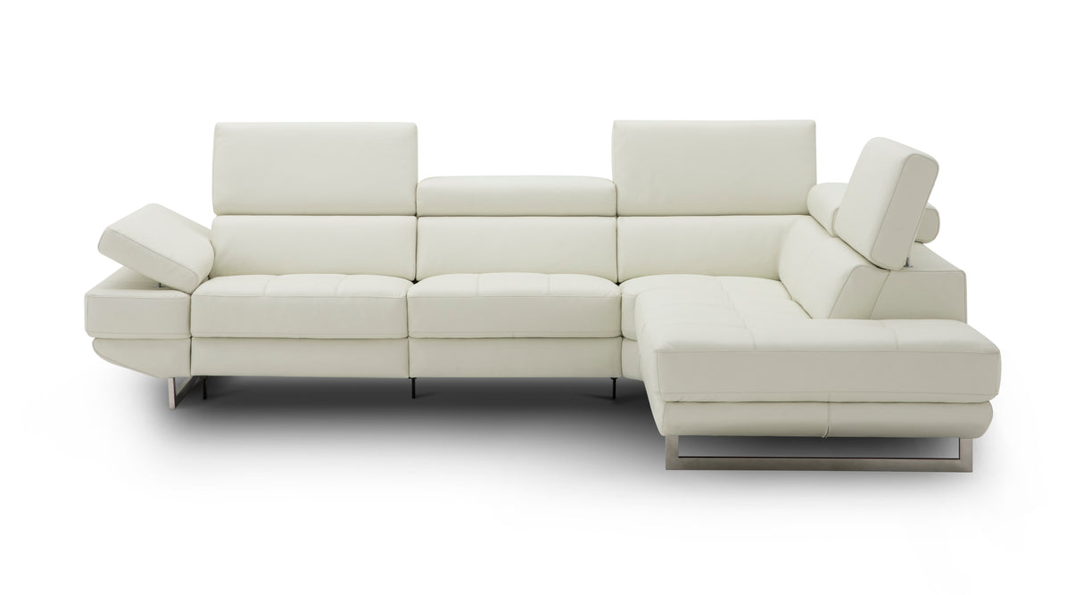 Annalaise Reclining Leather Sectional