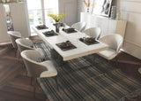 Wave Collection - Extendable Dining Table White by Franco Spain