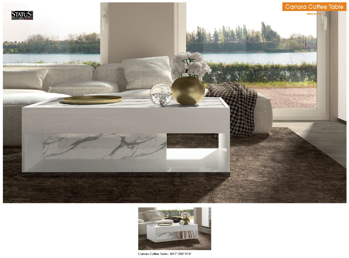 Carrara Coffee Table by Arredoclassic