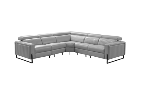 2787 Leather Sectional w/ recliners