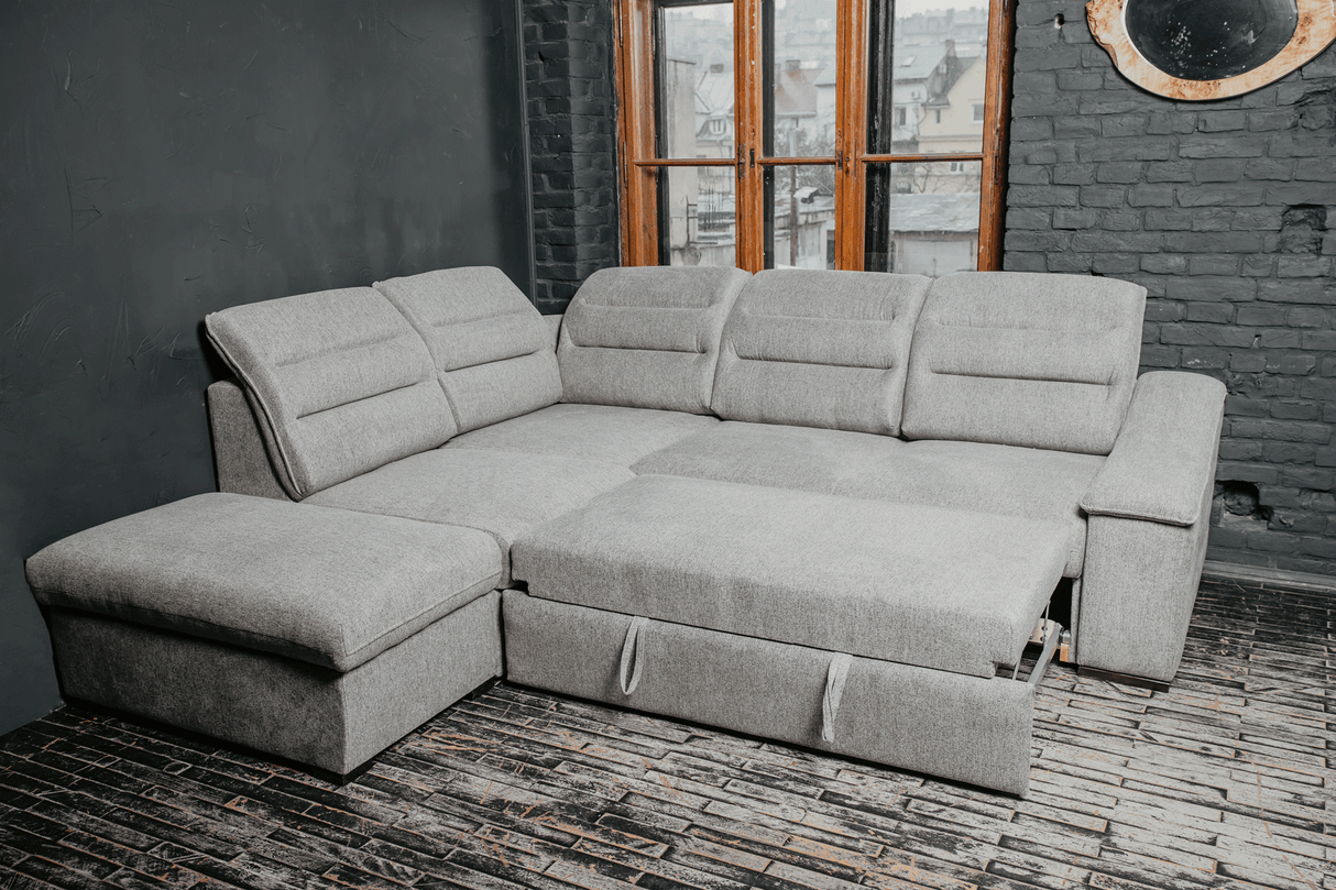 Oliver Sectional Right w/ Bed and Storage