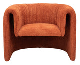 Viana Accent Chair Burnt Orange