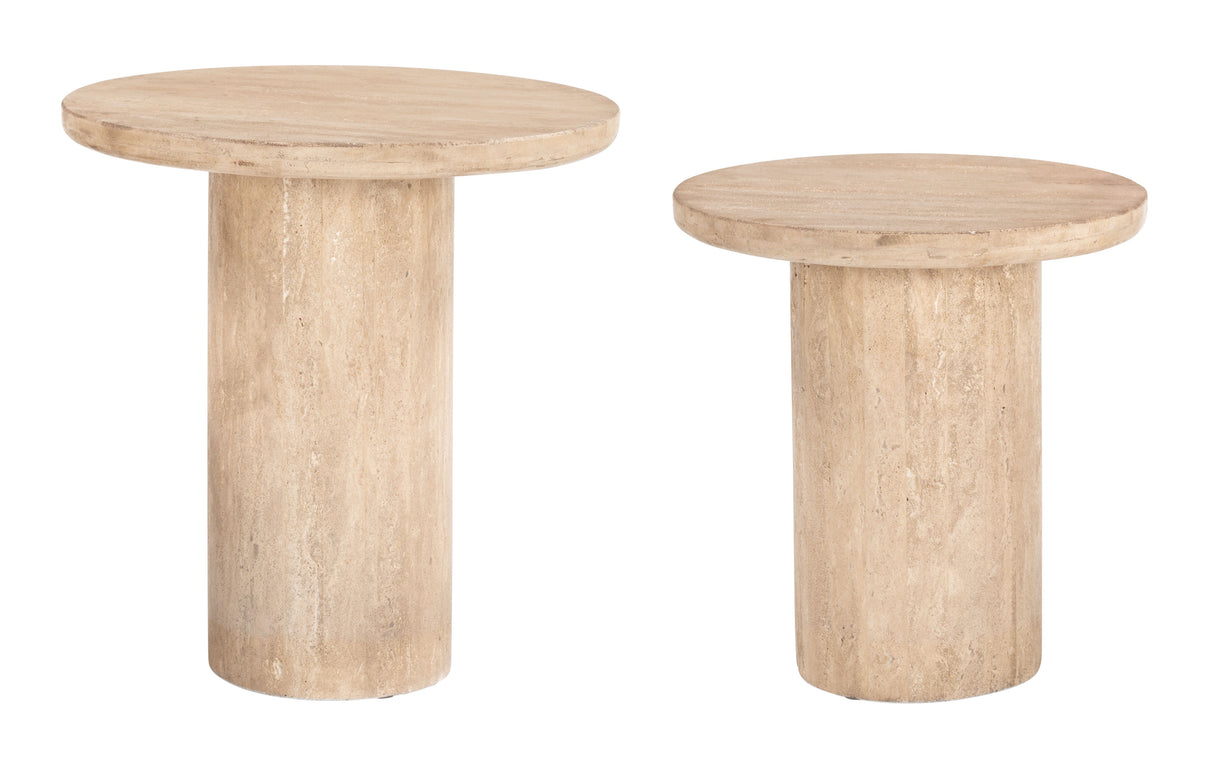 Fenith Accent Table Set (2-Piece) Natural