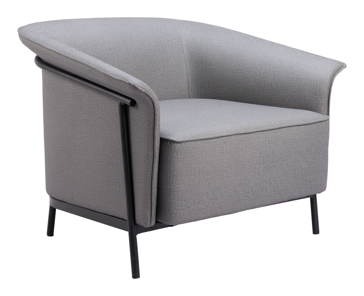 Burry Accent Chair Slate Gray