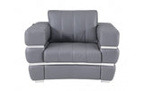 Divan Italia 904 Top Grain Italian Leather 3PC Sofa Set
