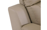 9408 Modern Leather Reclining Sofa  in Beige