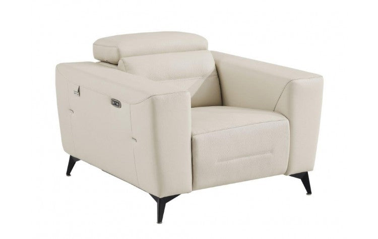 Top Grain Italian Leather 3PC Set with Power Recliner