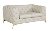 DivanItalia 970  3-Piece Genuine Italian Leather Upholstered Sofa Set